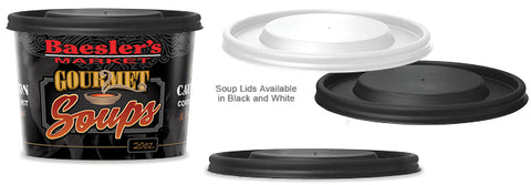 Custom Vented Microwavable Container Lid