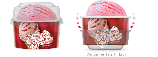 Personalized Single Use Clear Universal Dome Lid