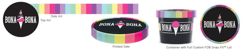 Promotional P2A Full Color Paper Lid