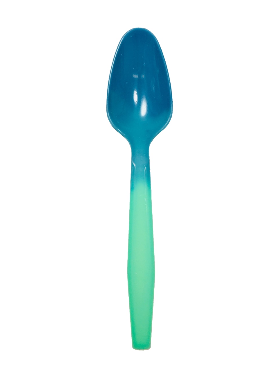 Color Changing Ice Cream Spoons - Green to Blue