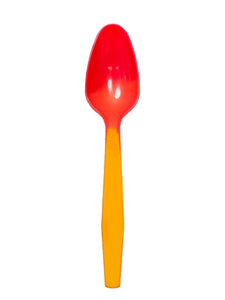 Color Changing Ice Cream Spoons - Orange to Red