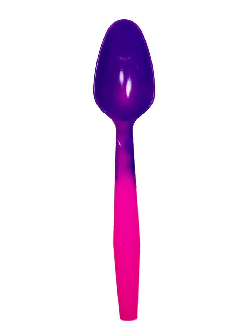 Color Changing Ice Cream Spoons - Pink to Purple