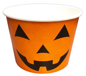 16 oz Happy Halloween Print Ice Cream Paper Cups - 1000ct