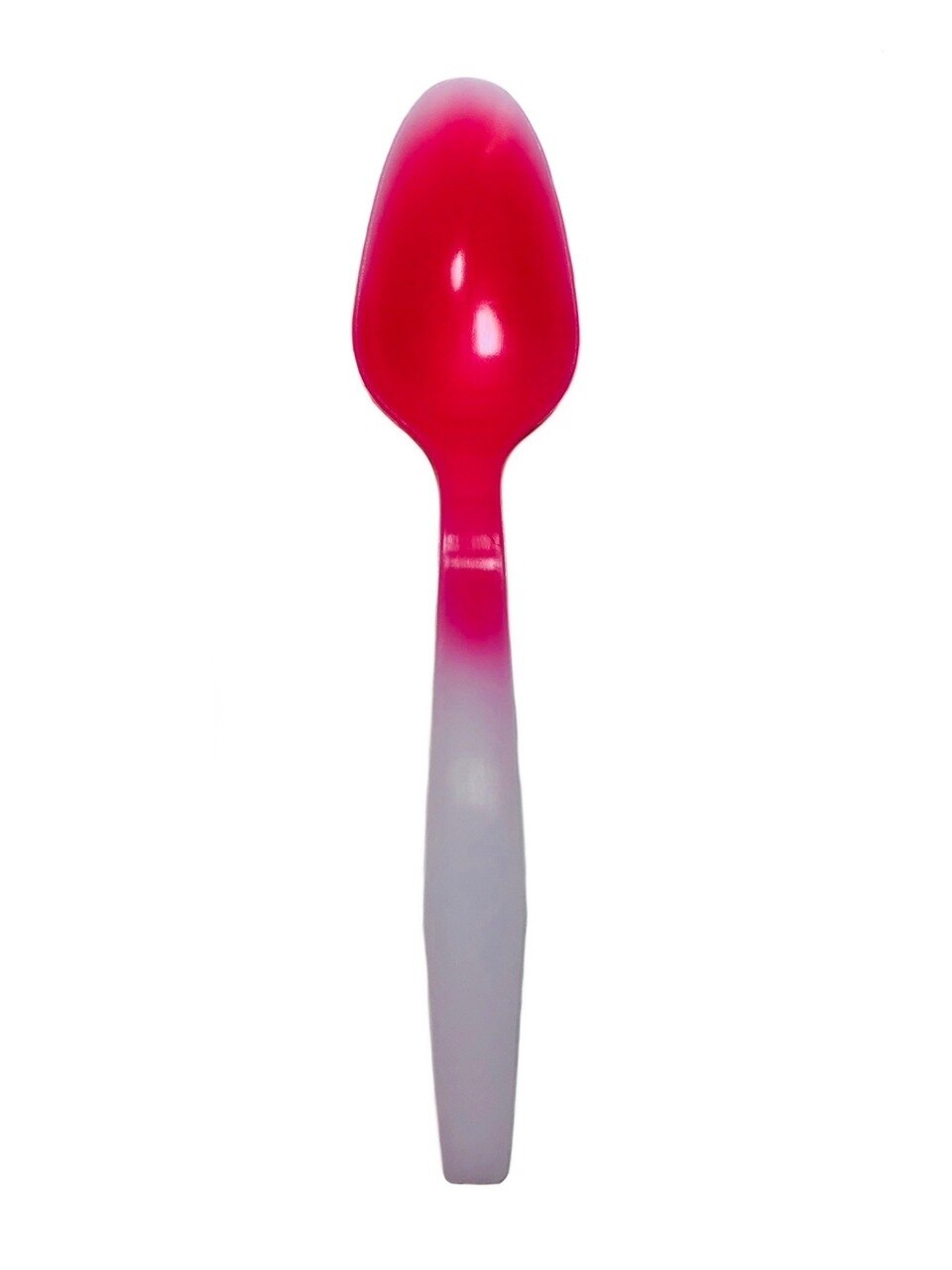 Color Changing Ice Cream Spoons - White To Red - 1000ct