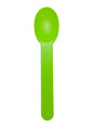 Green High Quality Frozen Yogurt Spoons - 1000ct