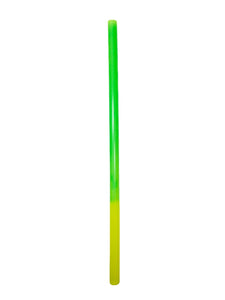 9" Color Changing Straws Yellow to Green - 1000ct