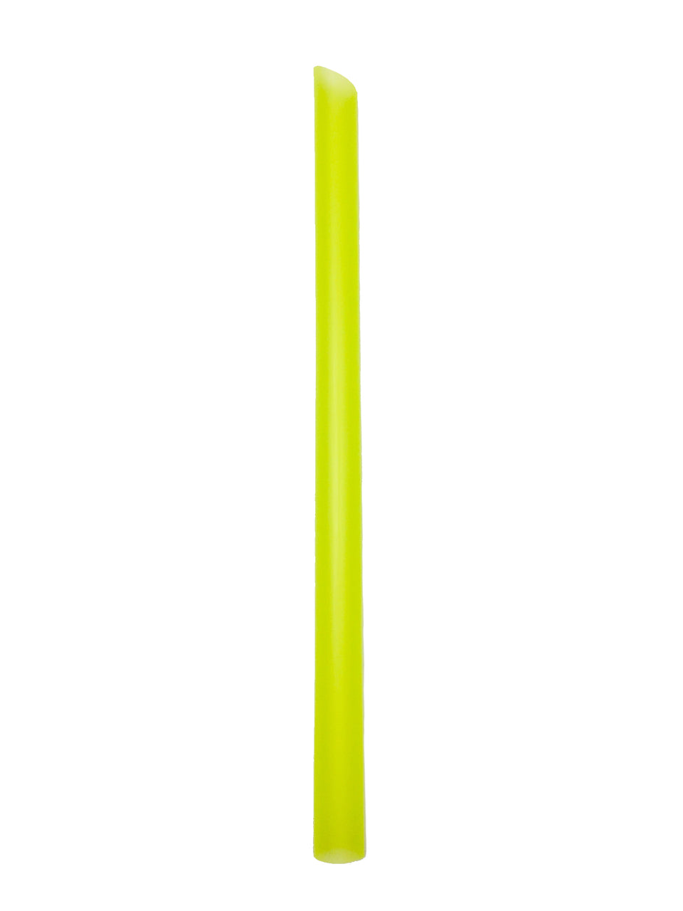 Wholesale Angle Cut Wrapped Boba Straw Assorted Colors (12mm) - 1800ct