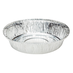 Wholesale 7" Round Aluminum Foil Containers - 500 ct