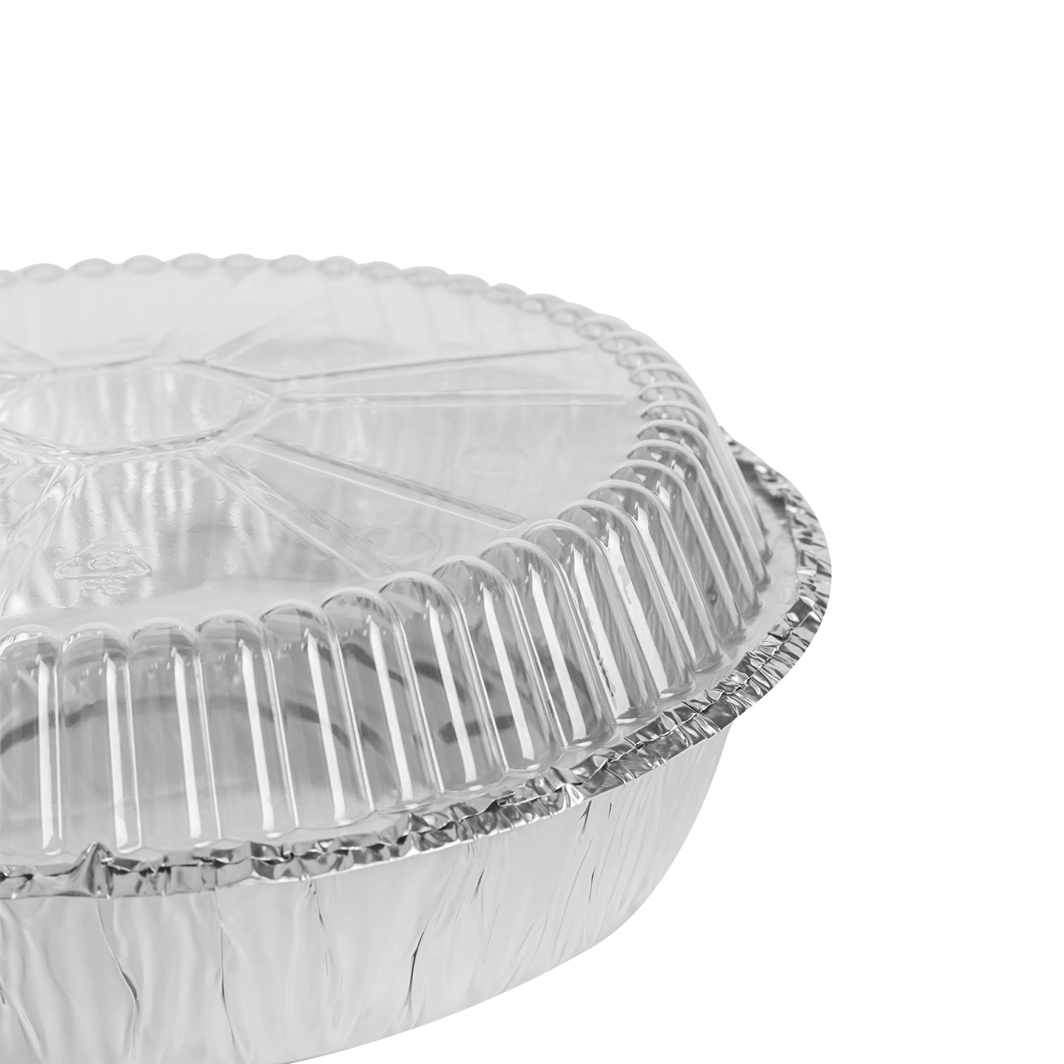 Wholesale 7" Round Aluminum Foil Containers - 500 ct