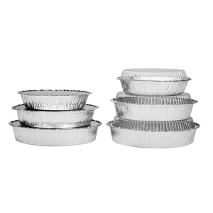 Wholesale 8" Foil Laminated Paper Board Lids for Foil Containers - 500 ct