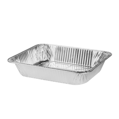 Wholesale Half Size Standard Aluminum Foil Deep Steam Table Pans - 100 ct