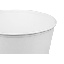 Load image into Gallery viewer, Wholesale 130oz Food Buckets with Paper Lids 215mm - 150 ct
