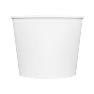 Wholesale 85oz Food Buckets White - 180 ct