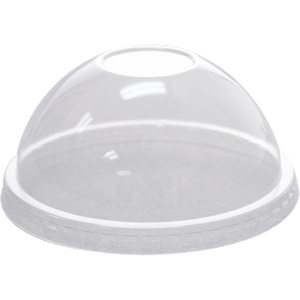 Wholesale Plastic Dome Lids - No Hole (92mm) - 1,000 ct