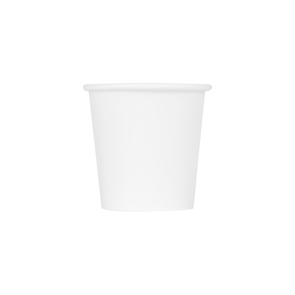 Wholesale 4oz Paper Hot Cups - White (62mm) - 1,000 ct