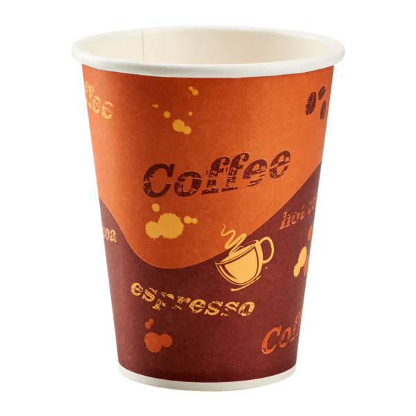 Wholesale 8oz Paper Hot Cups - Coffee (80mm) - 1,000 ct