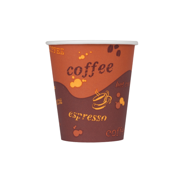 Wholesale 10oz Paper Hot Cups - Coffee (90mm) - 1,000 ct