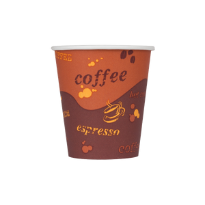 Wholesale 10oz Paper Hot Cups - Coffee (90mm) - 1,000 ct