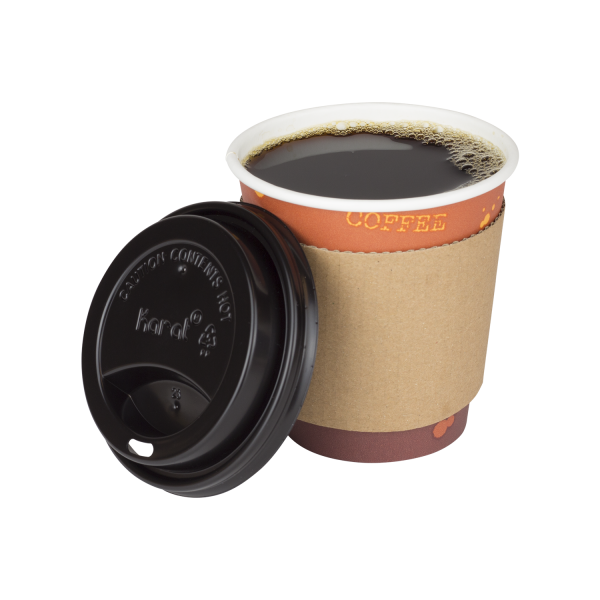Wholesale 10oz Paper Hot Cups - Coffee (90mm) - 1,000 ct