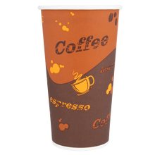 Load image into Gallery viewer, Wholesale 20oz Paper Hot Cups - Coffee 90mm - 600 ct
