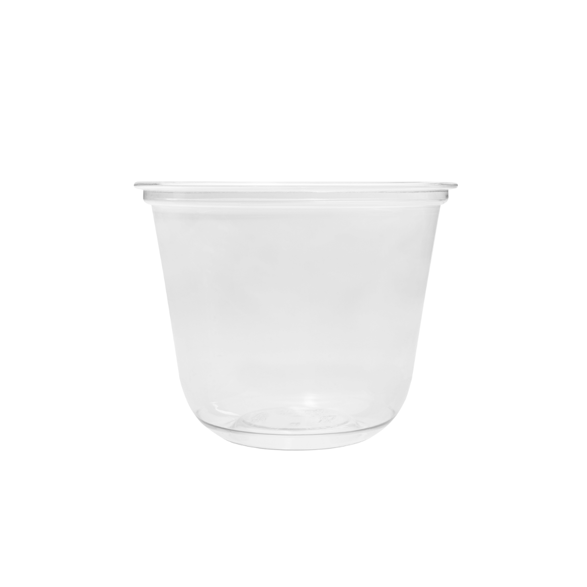 Wholesale 12oz PET Clear Cup, U-Shape 98mm - 1,000 ct