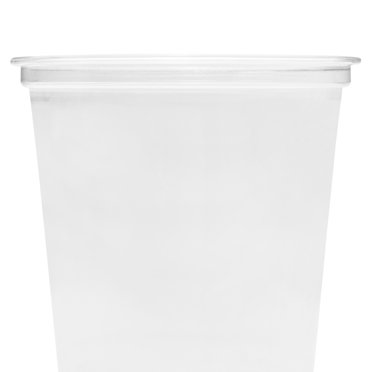 Wholesale 16oz PET Clear Cup, U-Shape 98mm - 1,000 ct