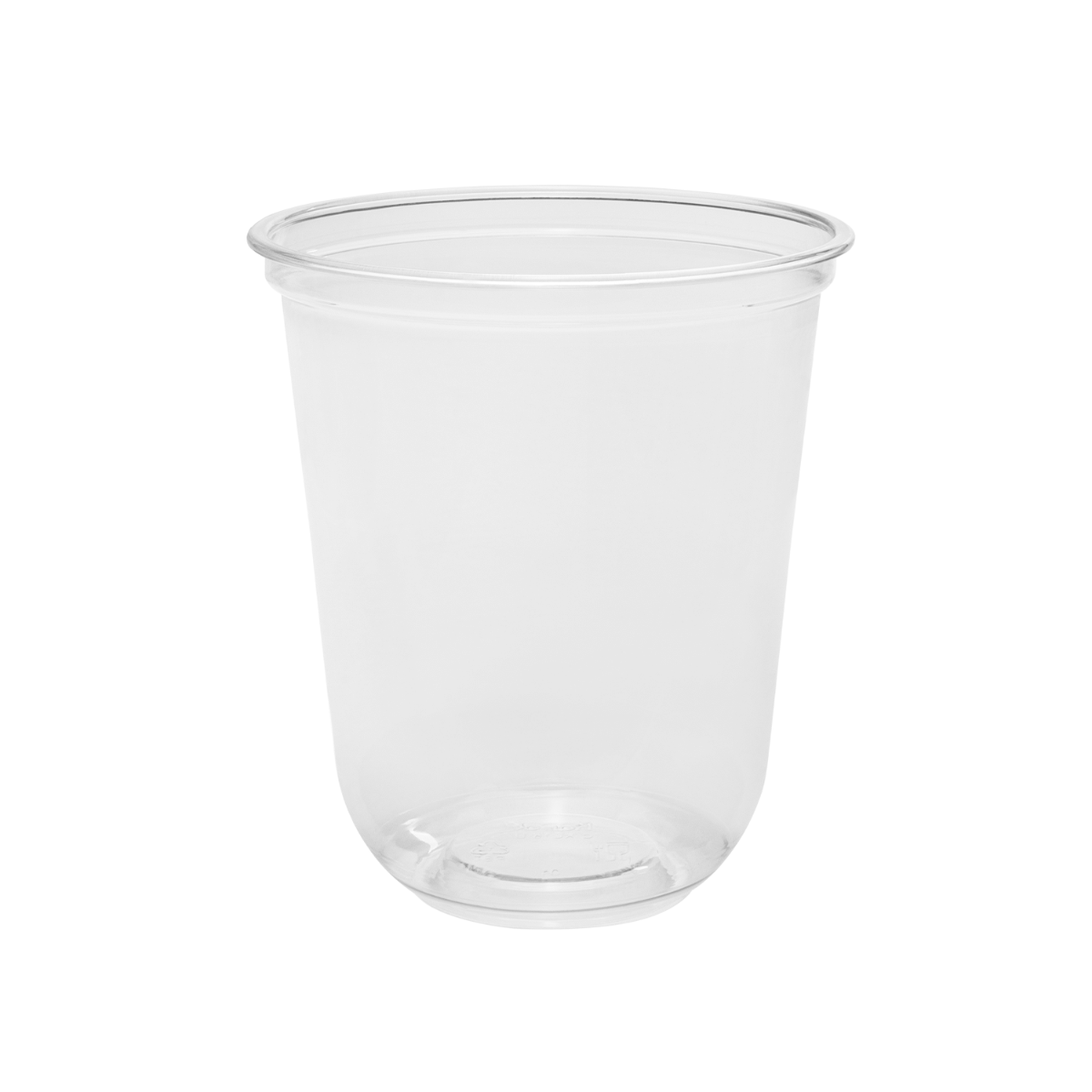 Wholesale 16oz PET Clear Cup, U-Shape 98mm - 1,000 ct