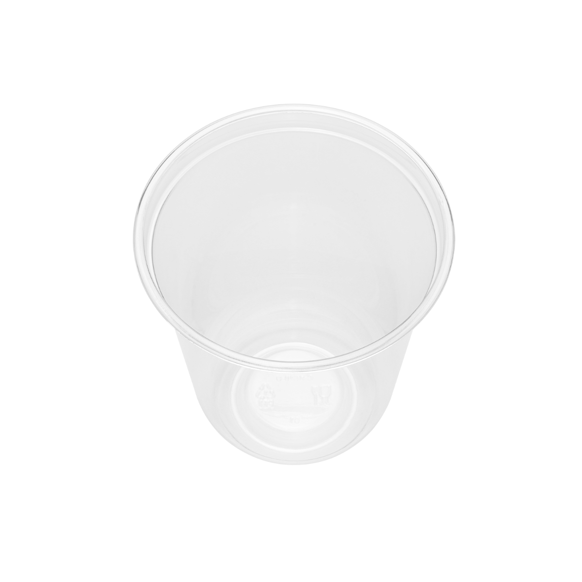 Wholesale 16oz PET Clear Cup, U-Shape 98mm - 1,000 ct