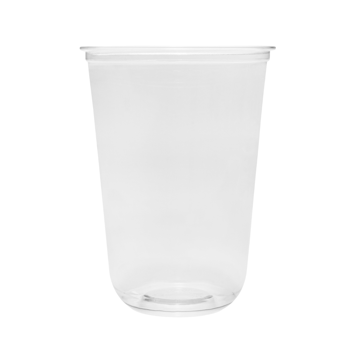 Wholesale 20oz PET Clear Cup, U-Shape 98mm - 1,000 ct