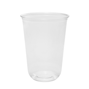 Wholesale 20oz PET Clear Cup, U-Shape 98mm - 1,000 ct