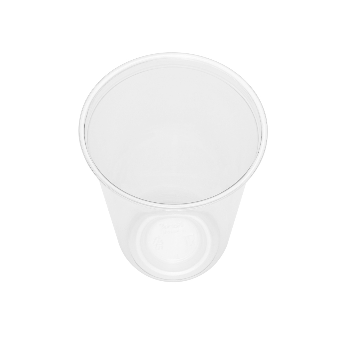 Wholesale 20oz PET Clear Cup, U-Shape 98mm - 1,000 ct