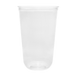 Wholesale 24oz PET Clear Cup, U-Shape 98mm - 600 ct