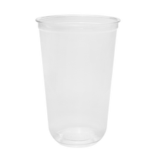 Load image into Gallery viewer, Wholesale 24oz PET Clear Cup, U-Shape 98mm - 600 ct
