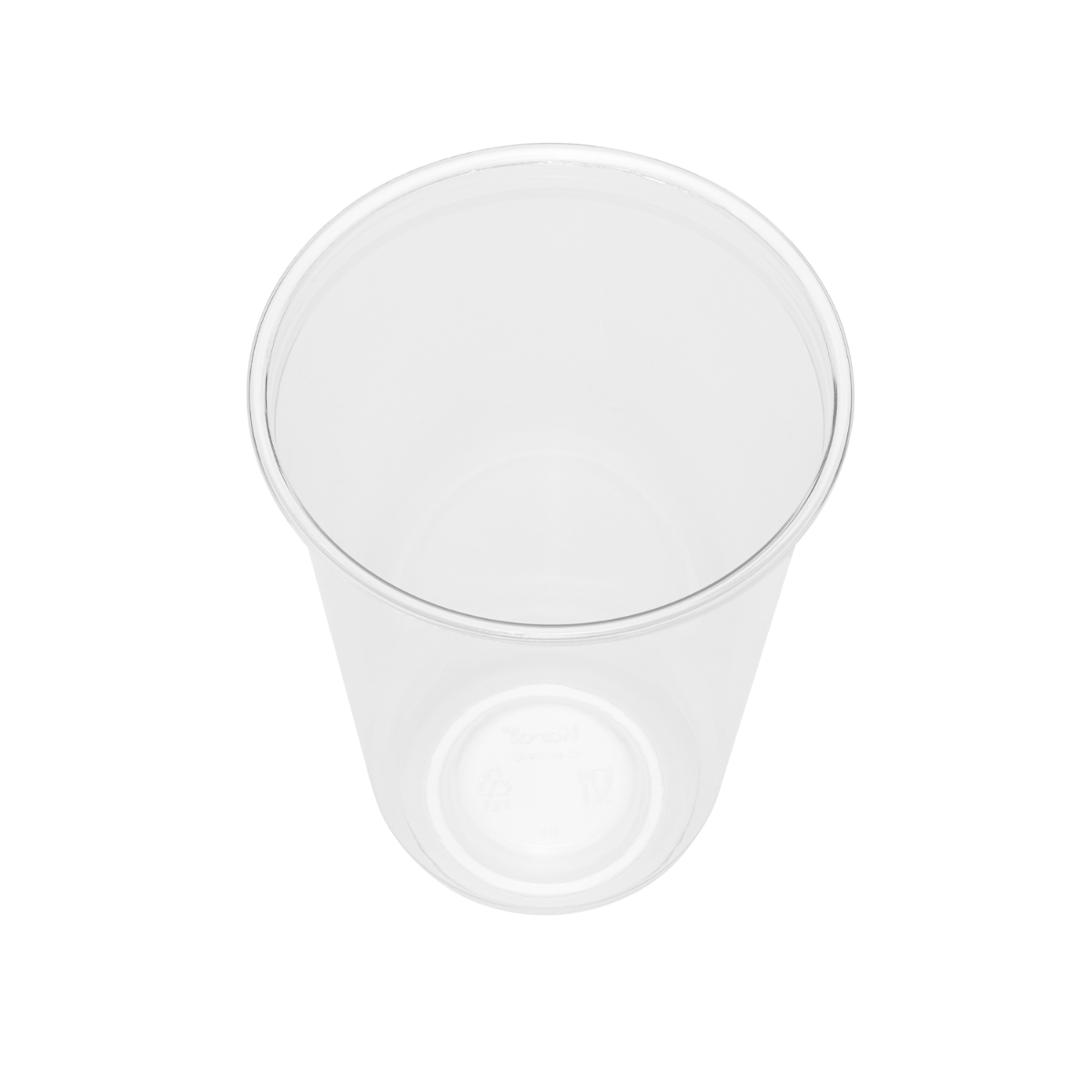 Wholesale 24oz PET Clear Cup, U-Shape 98mm - 600 ct