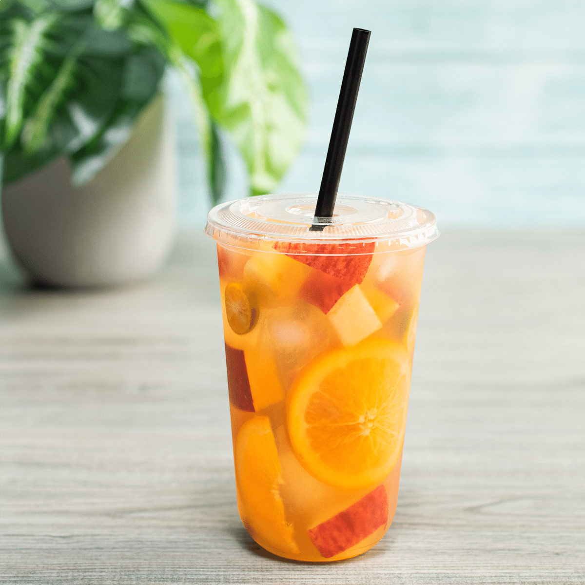 Wholesale 24oz PET Clear Cup, U-Shape 98mm - 600 ct