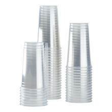 Load image into Gallery viewer, Wholesale 32oz PET Plastic Cold Cups (107mm) - 300 ct
