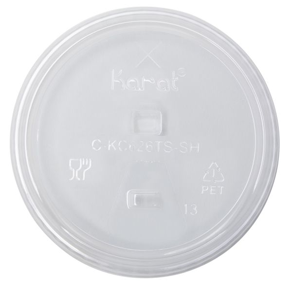 Wholesale 12-24oz Strawless Sipper lid for Plastic cup - 1000 ct