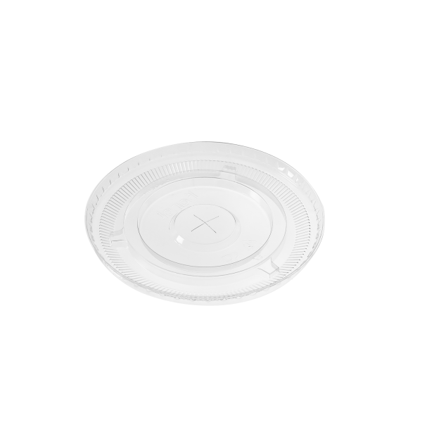 Wholesale Plastic Flat Lids (98mm) - 1,000 ct