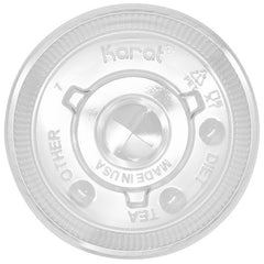 Wholesale Plastic Flat Lids (90mm) - 1,000 ct