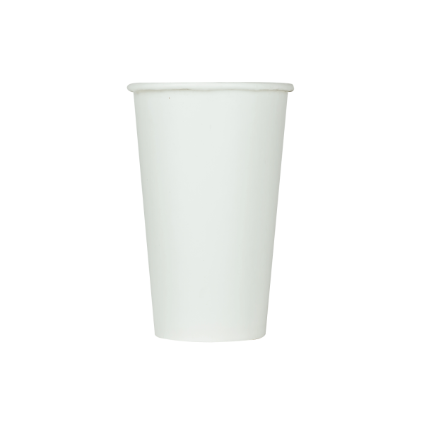 Wholesale 16oz Paper Cold Cup - White (90mm) - 1,000 ct