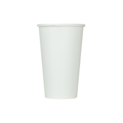 Wholesale 16oz Paper Cold Cup - White (90mm) - 1,000 ct