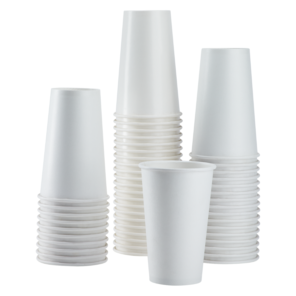 Wholesale 16oz Paper Cold Cup White 90mm - 1,000 ct