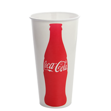 Load image into Gallery viewer, Wholesale 22oz Paper Cold Cups - Coca Cola (90mm) - 1,000 ct
