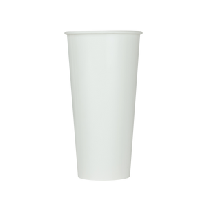 Wholesale 22oz Paper Cold Cup - White (90mm) - 1,000 ct