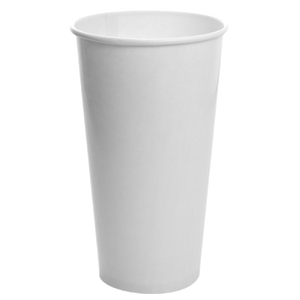 Wholesale 32oz Paper Cold Cup - White (104.5mm) - 600 ct