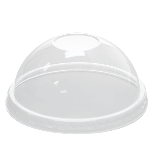 Wholesale 12 oz Dome Translucent Lid (100mm) - 1,000 ct