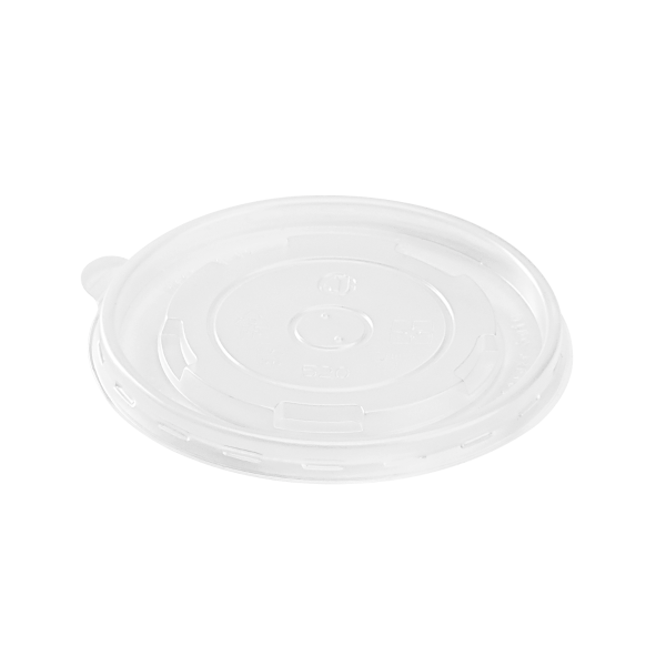 Wholesale 16 oz Flat Translucent Lid (112mm) - 1,000 ct