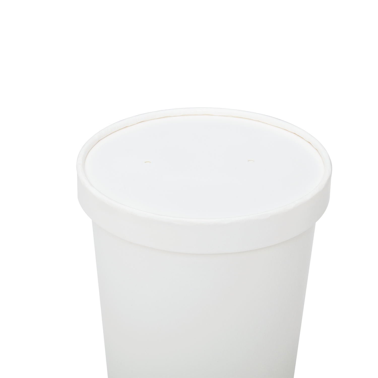 Wholesale Paper lid for 32 oz Gourmet Paper Cold/Hot Food Containers - 500 ct