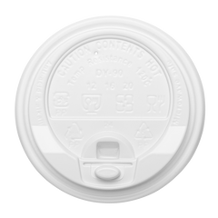Wholesale 10-24oz Enclosure Lids - White (90mm) - 1,000 ct