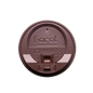 Wholesale 10-24oz Enclosure Lids - Brown (90mm) - 1,000 ct